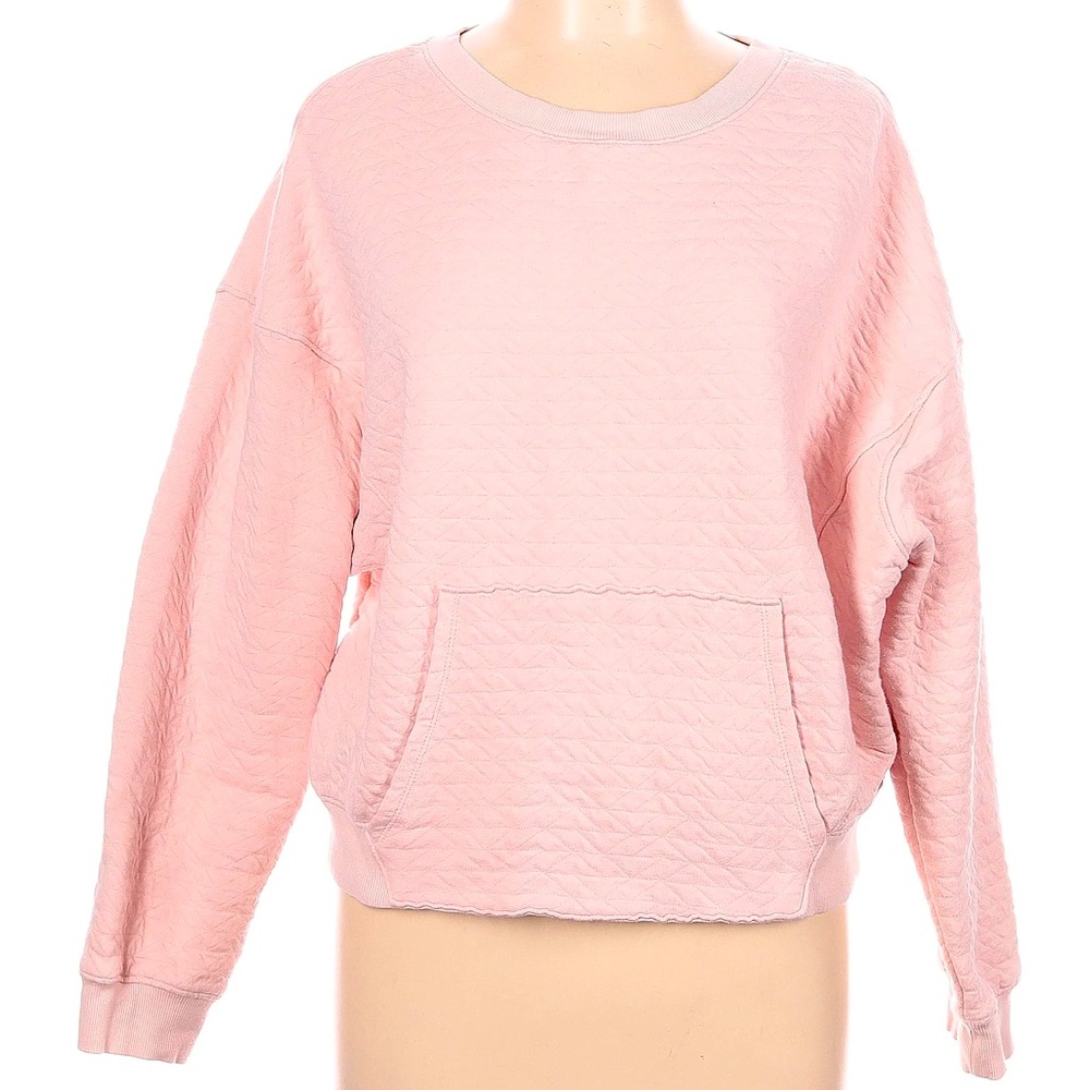 All In Motion Pink Quilted Pullover